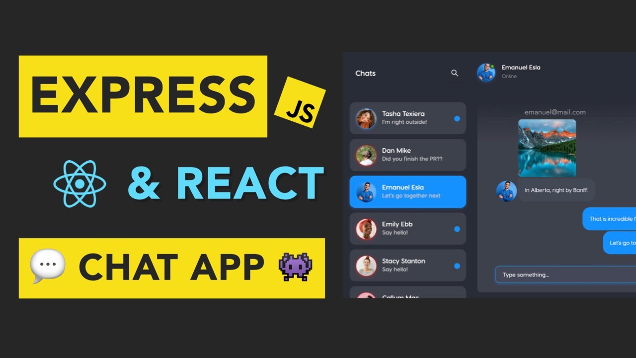 Express Full-Stack Chat App - add realtime chat to ANY Express/React ...