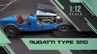 Bugatti type 35d  ITALERI  1/12 scale  scale modeling.