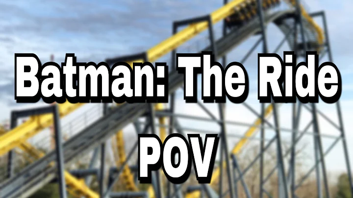 Batman: The Ride at Six Flags Great Adventure HD POV~B&M Inverted Coaster
