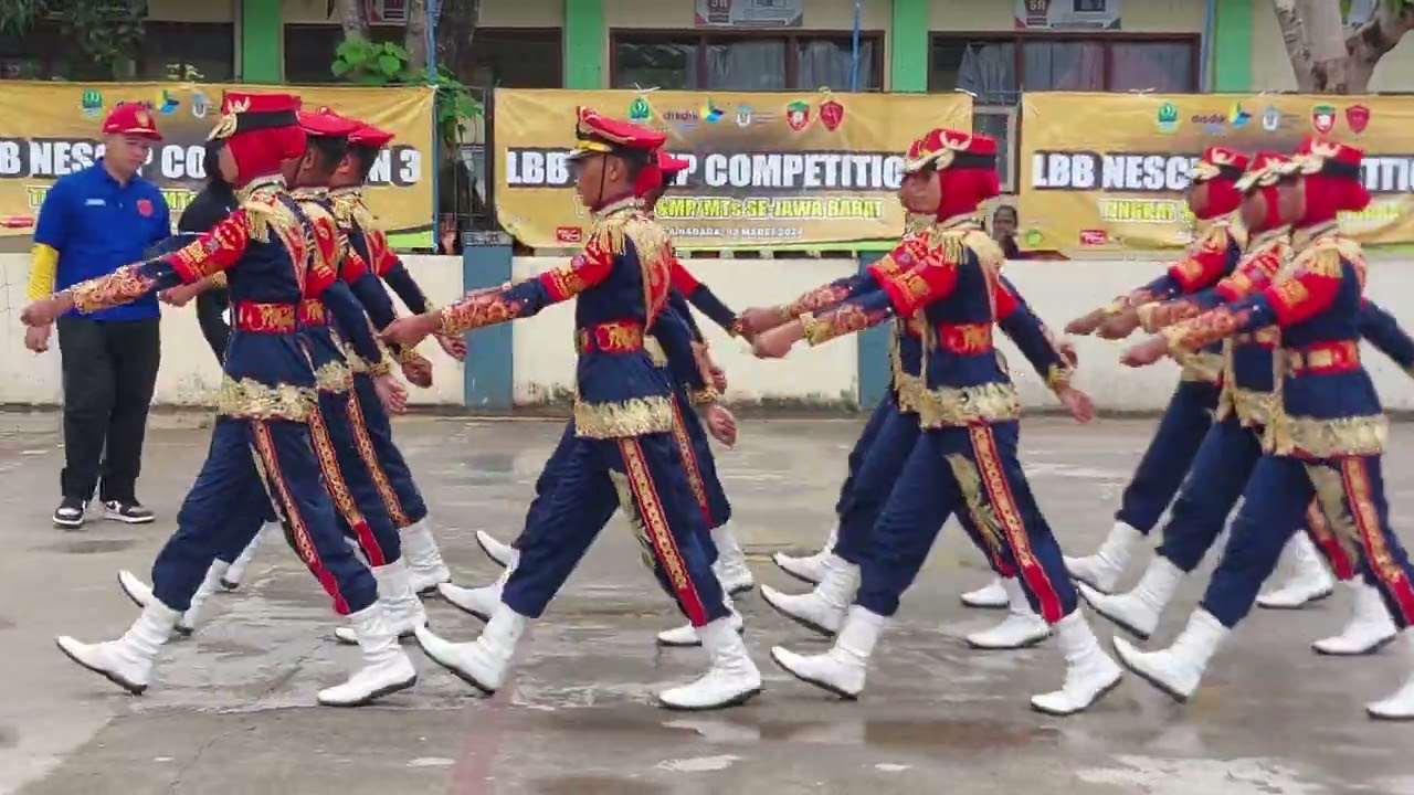PASKIBRA smpn 2 cipunagara sang juara umum lbb nescip 3