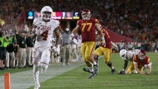 Deshon Elliott vs USC (2017) - 7 Tkls, 2 INTs + TD! - 2017-18 NCAAF HD