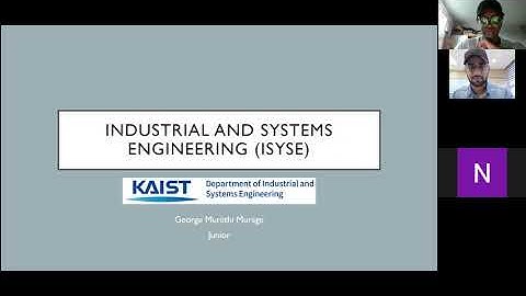 Department Introduction: Industrial and Systems Engineering