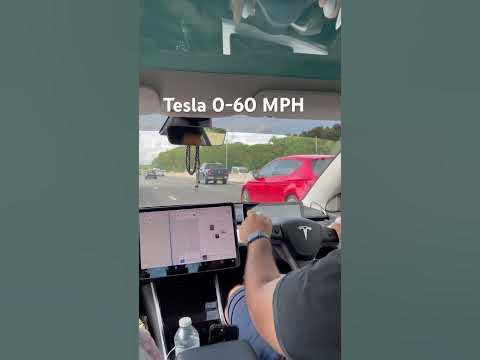 Tesla 0-60 MPH (Model 3) - YouTube