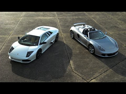 PORSHE CARRERA GT VS LAMBORGHINI MURCIÉLAGO
