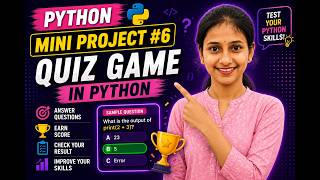 Build a Quiz Game in Python | Python Mini Project #6 (Beginner Tutorial)