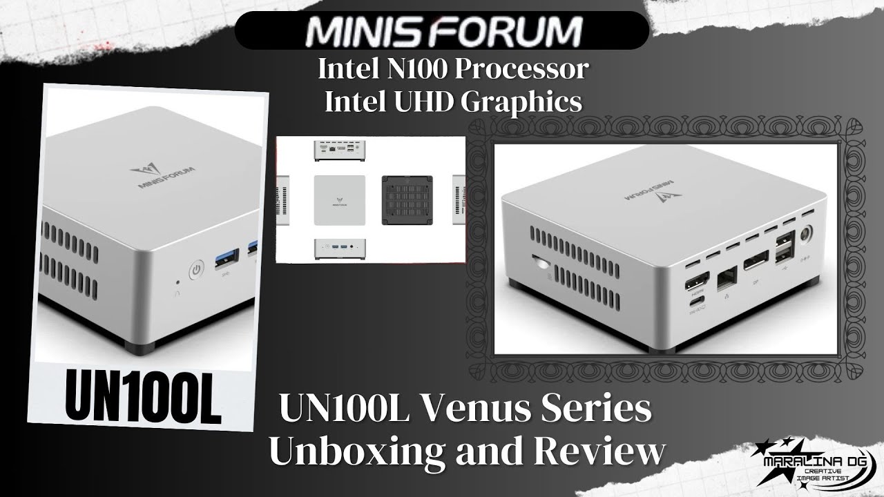 Live - Minisforum UN100L - Power Efficient and Budget Friendly Mini PC -  Review and Tutorial 