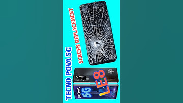 Tecno Pova 5G Screen LCD Display Replacement #shorts #tecnopova5g #screenreplacement