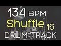 Shuffle - 134 BPM - DRUM TRACK
