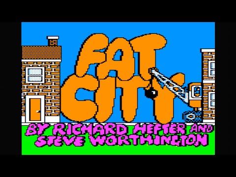 Fat city longplay with cheats (Apple II - Weekly Reader Family software)