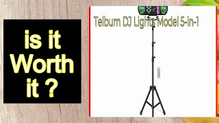 Telbum DJ Lights Model 5-in-1 Features - Important Information