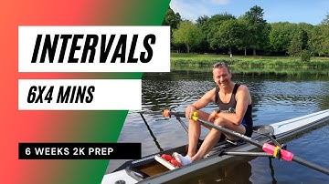 6 WEEK 2K Program Prep #8 4x6Mins  Intervals 3X Olympian World Champion Niall O