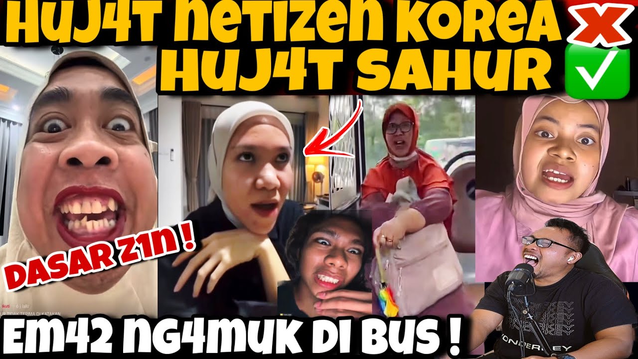 HUJ4T NETIZEN KORE4 ❌️ HUJ4T SAHUR ✅️ DI DOAIN SAMA NETI SMOG4 T1DUR NYAH LUAMA B4NGET🤣