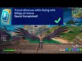 Travel distance while flying with Wings of Icarus Fortnite