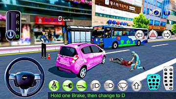 3D Driving Class simulator New mini car vs super bus - Best Games 3D Driving Gameplay