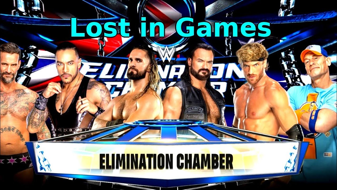 WWE 2K25 Elimination Chamber Match 