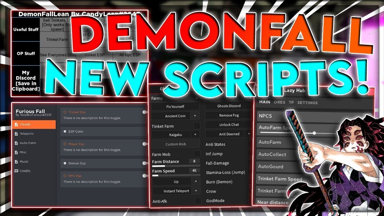 Demonfall Script {UPDATE} ROBLOX DEMONFALL HACK SCRIPT 2022 || AUTOFARM -TRINKETFARM ...