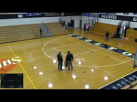 Houlton High School vs Penobscot Valley HS Mens Varsity Basketball