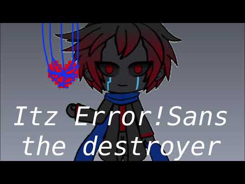 Intro for Itz Error!Sans the destroyer(I tried 😅)