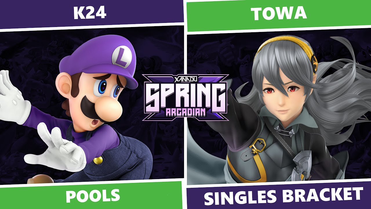 Spring Arcadian 2023: Pools - K24 (Luigi) Vs Towa (Corrin) SSBU Singles