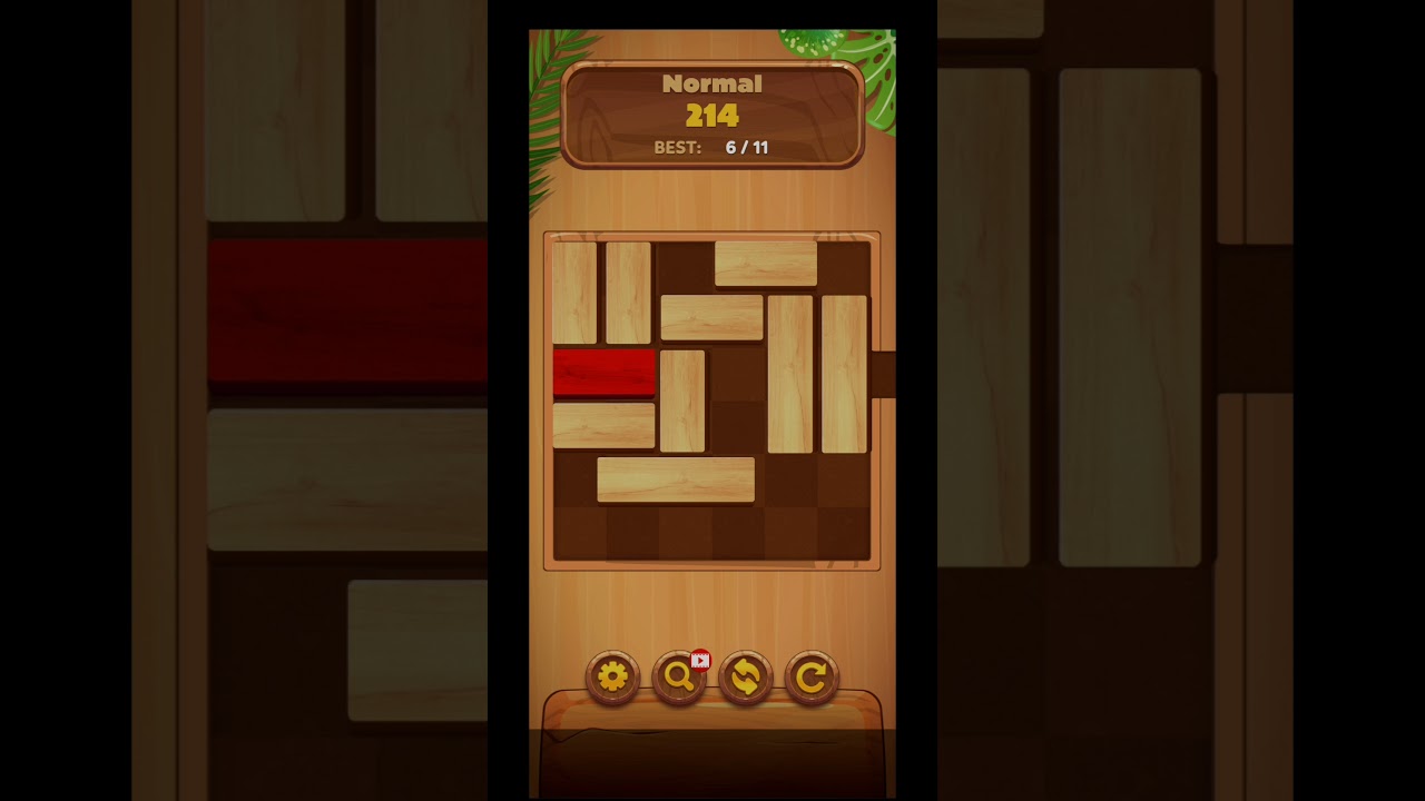 Unblock : Sliding Block Puzzle Normal Level 214