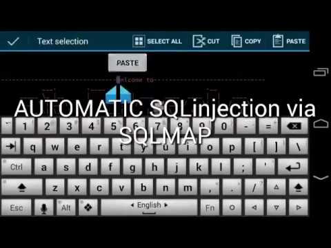 How to install sqlmap on android emulator Automatic sql