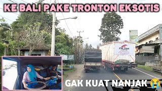 JALUR BALI JUGA RAWAN TRUK GAK KUAT NANJAK ⁉️