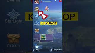 Cara Beli Skin Menggunakan Lucky Gem pemula mlbb mobilelegends shorts youtubeshorts
