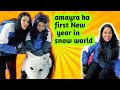 New year vlog  the geeta gurjar  snow world delhi