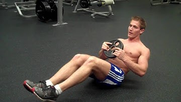 How To: Alternating Floor Oblique Twist w/ Weight