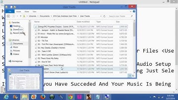 How to Put Music to Gta San Andreas - Easy And Working (New)