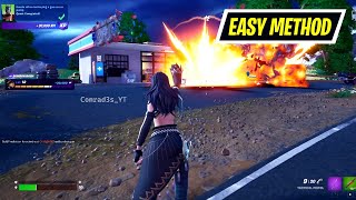 How to EASILY Emote after destroying a gas can or pump Fortnite