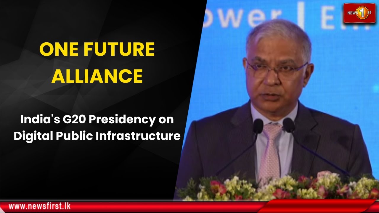 One Future Alliance: India's G20 Presidency on Digital Public ...