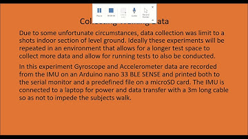 Step IMU Data Collection