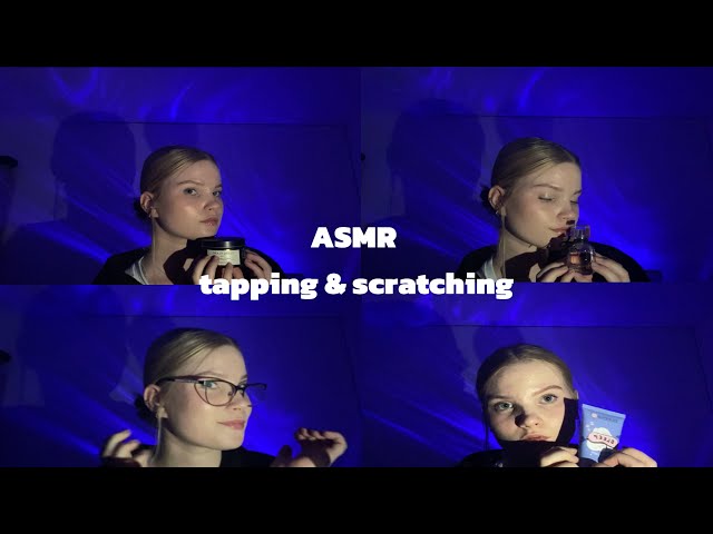 ASMR relaxing tapping & scratching 🪐💫🌕✨