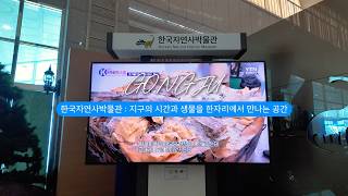 한국자연사박물관 영상