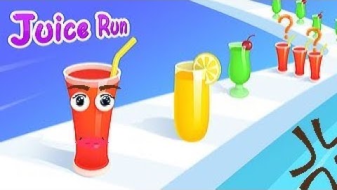 Juice Run - Android, iOS 🍹all levels walkthrough gameplay (Level 1-5)