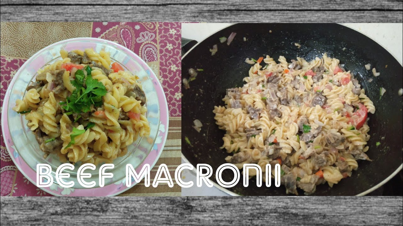 Beef Macronii ki Recipe Made By Mirpurii Foods