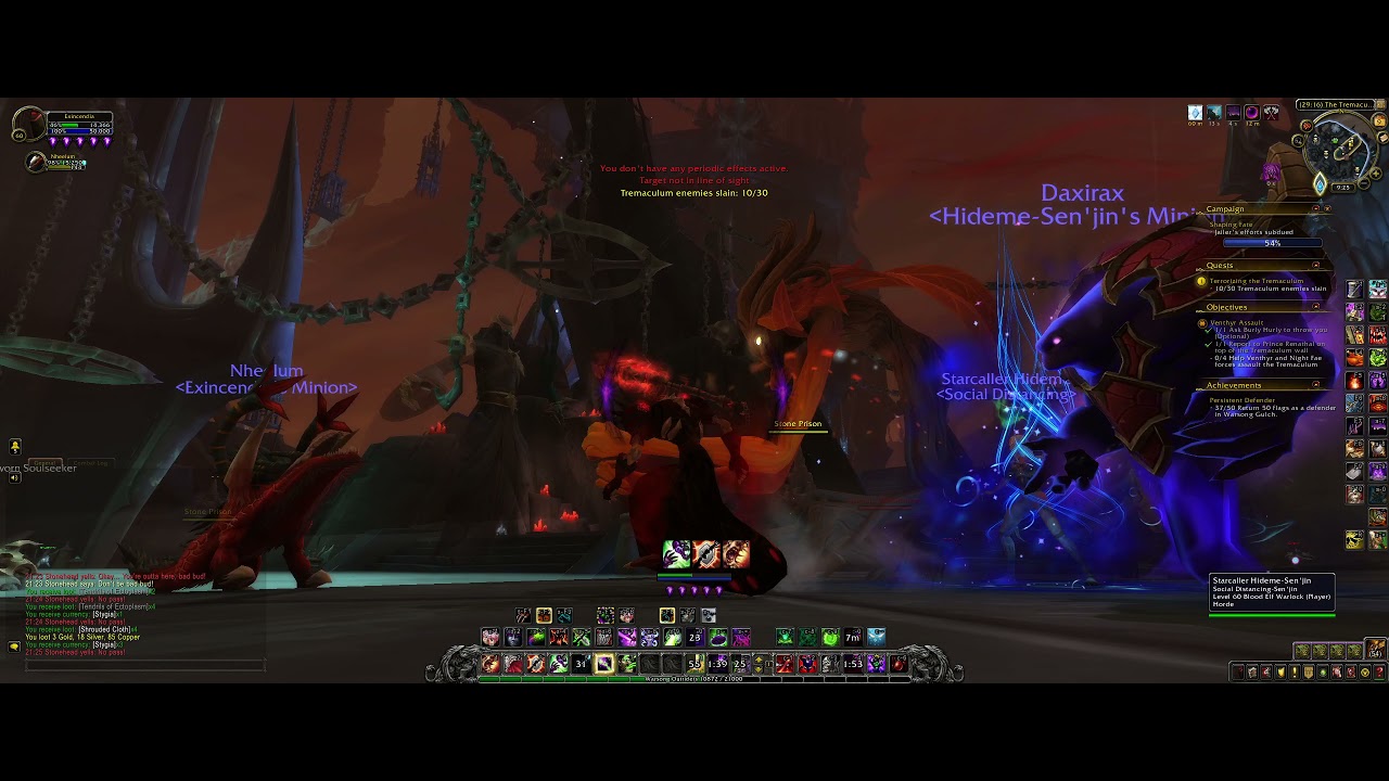 World of Warcraft: Shadowlands - Questing: Terrorizing the Tremaculum