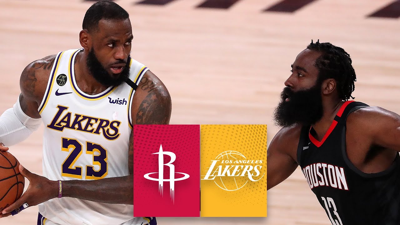 Houston Rockets Vs Los Angeles Lakers Game 5 Highlights 2020 Nba Playoffs Youtube