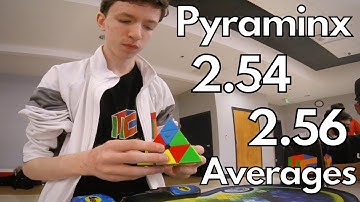 2.56 & 2.54 Official Pyraminx Averages!