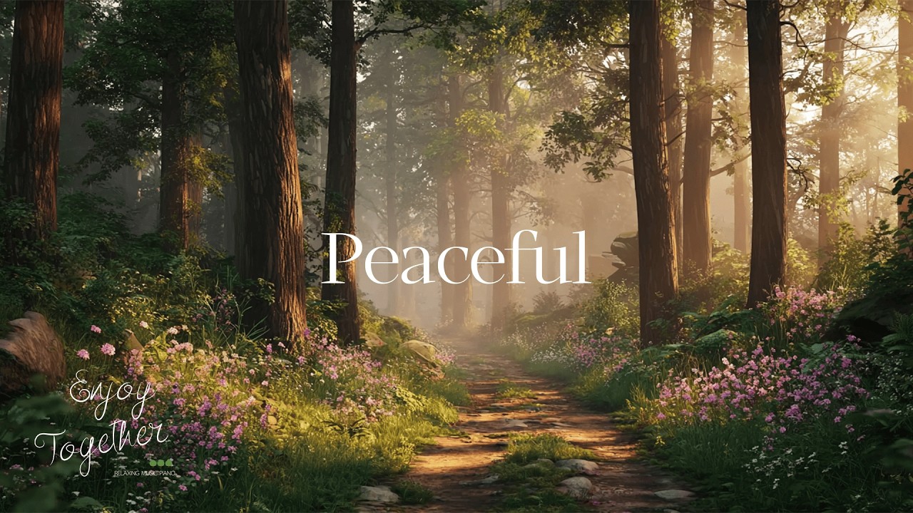 Peaceful Silence Settles Around You Completely. 🌸🕊️ Remain in this quiet calm