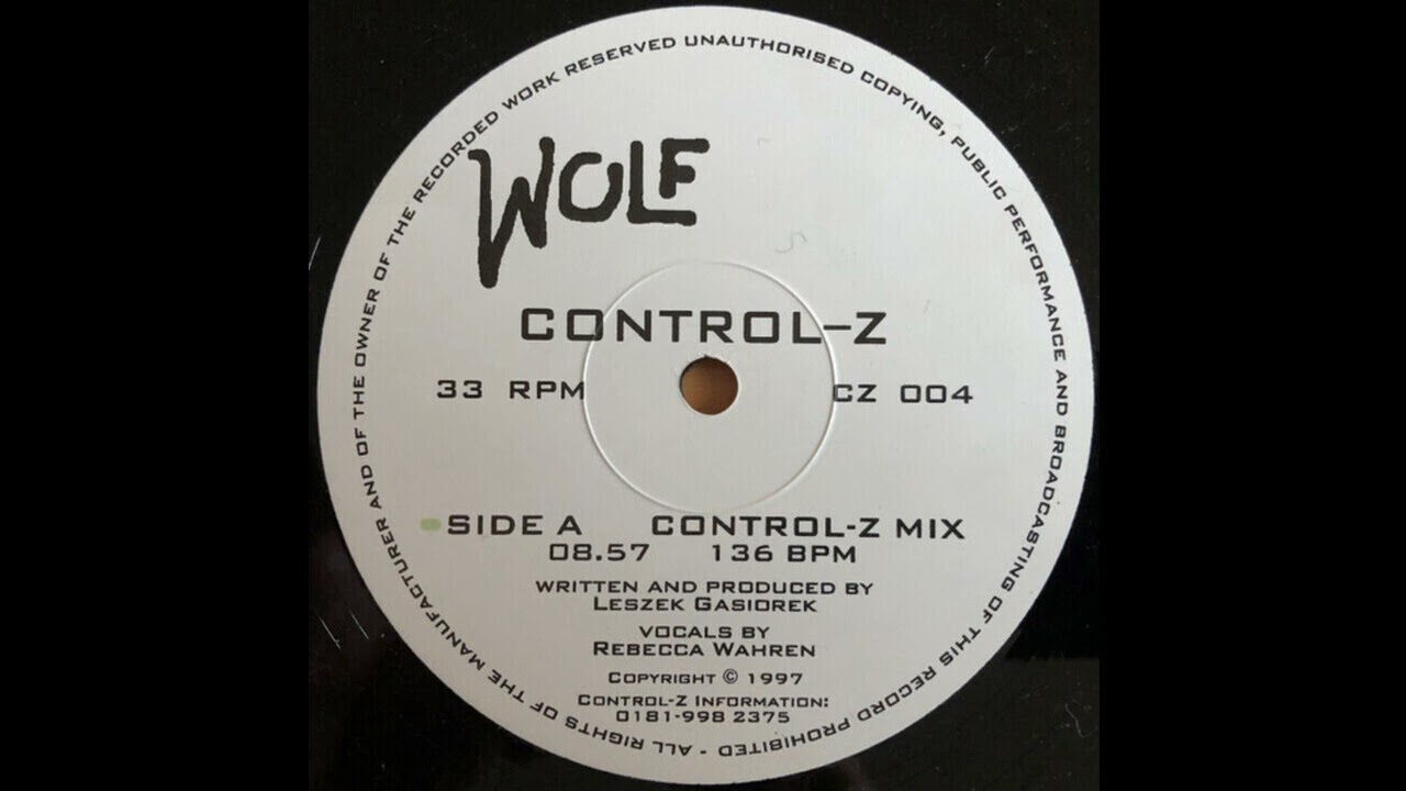 Control Z - Wolf (Control-Z Mix) 1997 - YouTube