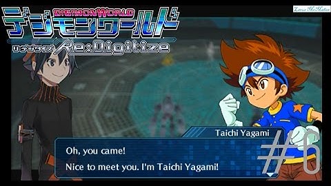Digimon World: Re:Digitize Gameplay - Part 6: Fighting Taichi Yagami (vs Agumon)