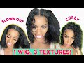 PLUCKING WIZARD? 👀BEST hairline STRAIGHT OUT OF PACKAGE + NEW Straight to CURLY LACE WIG! XRSBeauty