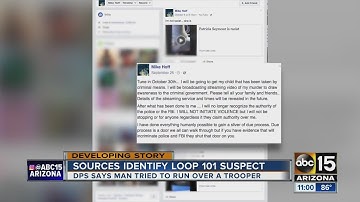 Sources confirm name of suspect shot and killed by DPS yesterday on Loop 101 as Luis Michael Hoff