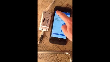 Sonoff / iPhone 6s + iPhone 4 / EWeLink App / Pairing Video