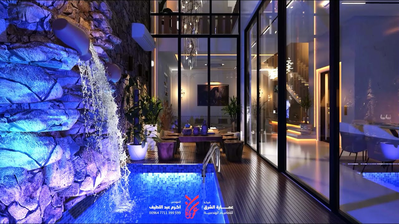 تصميم منزل في بغداد الكرادة بمساحة 300 متر