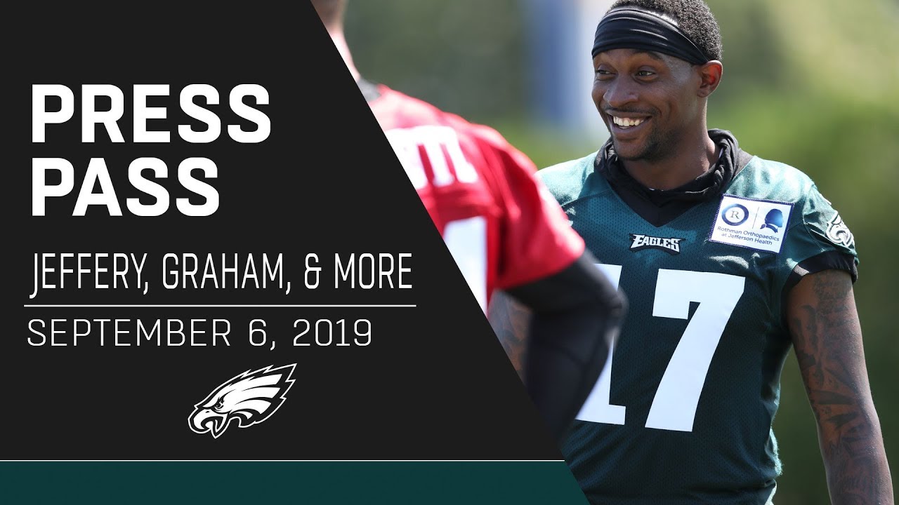 Alshon Jeffery on Josh Norman Matchup "It's Gonna Be a Battle" | Eagles Press Pass