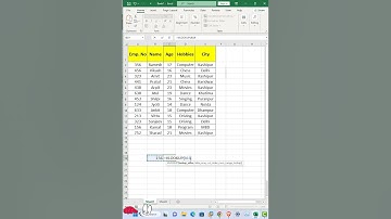 VLOOKUP Example Search Name By Employee ID | Technical with Urvashi