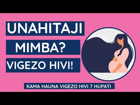 Video: Jinsi ya Kuamua Kipindi cha kuzaa ili kupata Mimba: Hatua 7